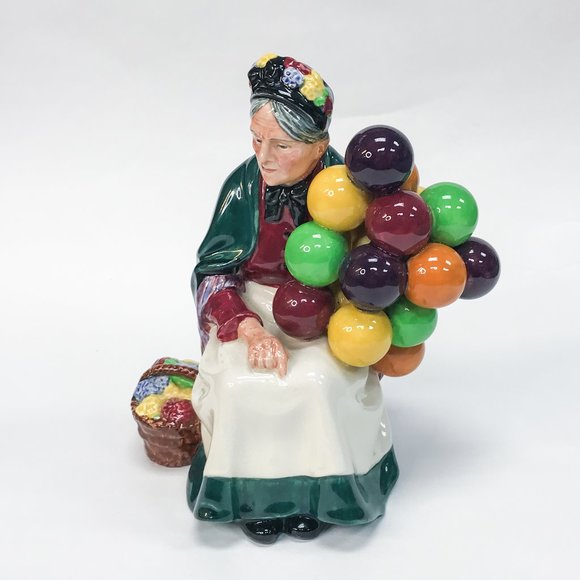 Royal Doulton 1929-1998 "The Old Balloon Seller" Figurine, HN1315 - Picture 2 of 10